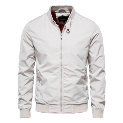 Leichte Sommerjacke für Herren mit Stehkragen