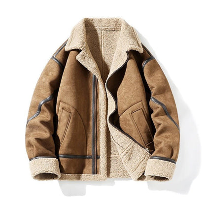 Fliegerjacke für Herren mit gefüttertem Kragen