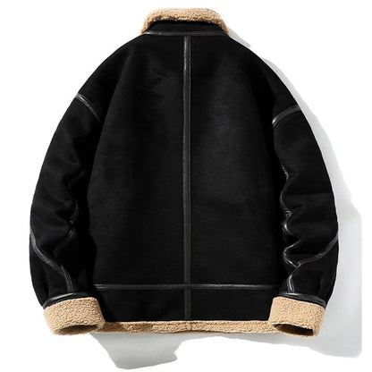 Fliegerjacke für Herren mit gefüttertem Kragen
