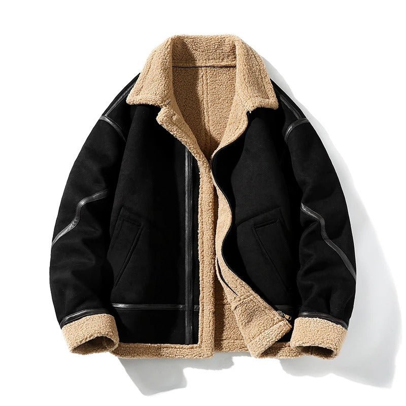 Fliegerjacke für Herren mit gefüttertem Kragen