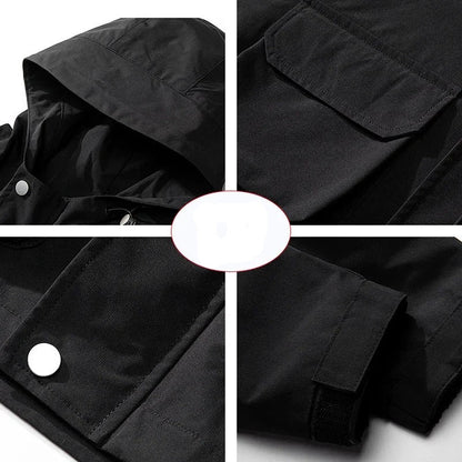 Taktische Outdoorjacke für Herren mit Kapuze