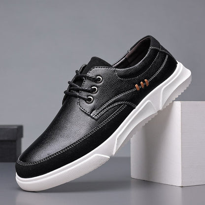 Herren Oxford Schuhe Aus Leder Mit Glanzfinish