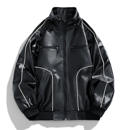 Steppjacke für Herren mit Stehkragen