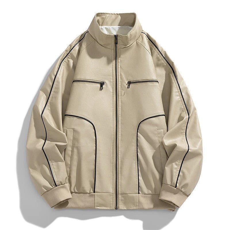Steppjacke für Herren mit Stehkragen
