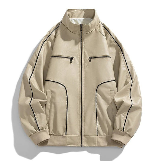 Steppjacke für Herren mit Stehkragen