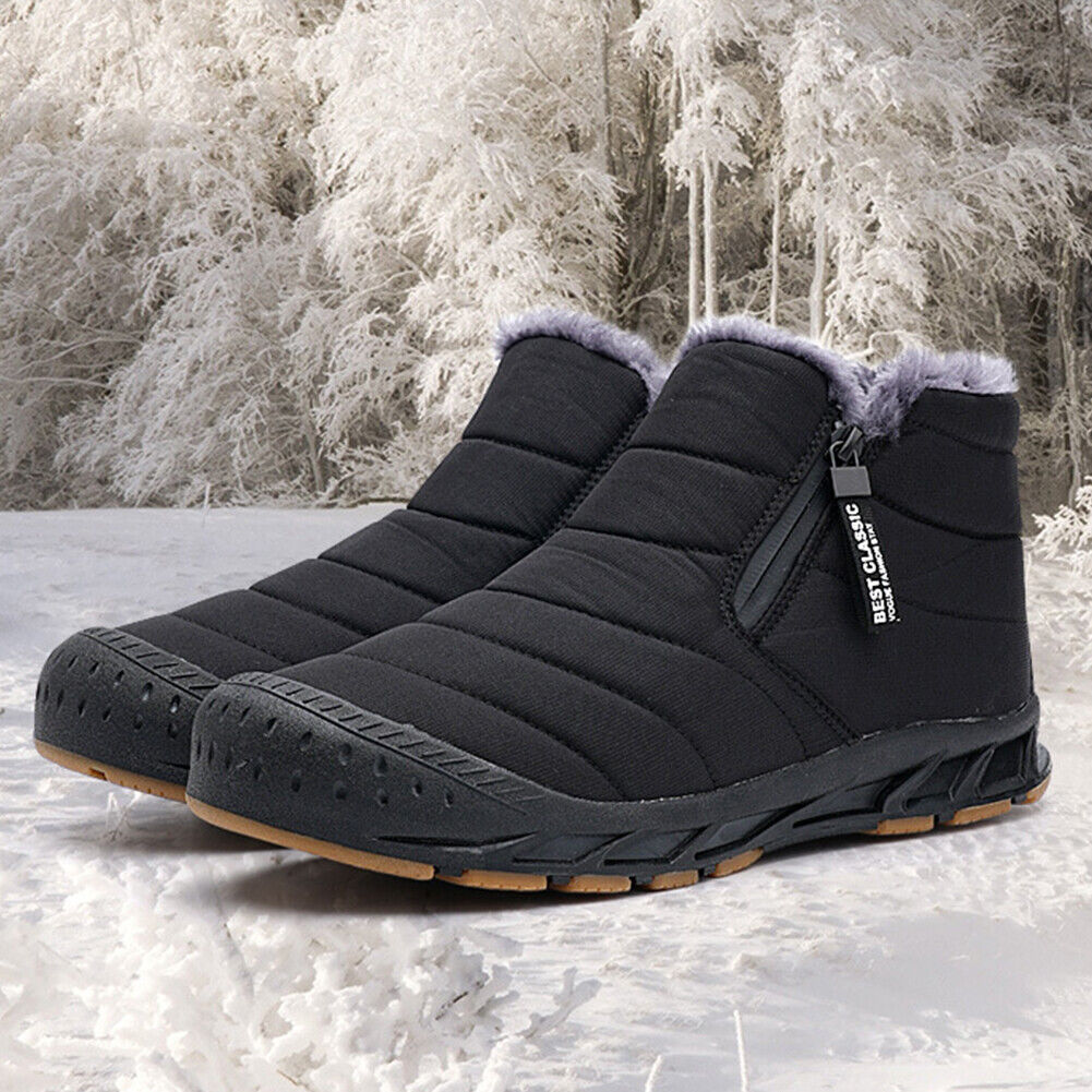 Unisex Winter Boots Waterproof with Insulated Design 