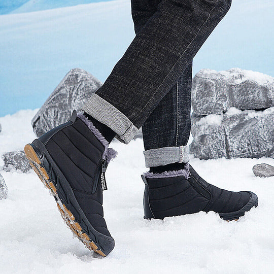 Unisex Winter Boots Waterproof with Insulated Design 
