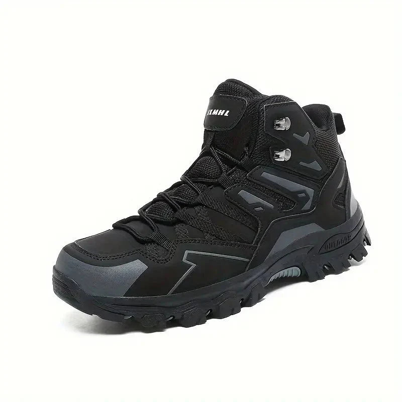 Men's hiking boots with classic design