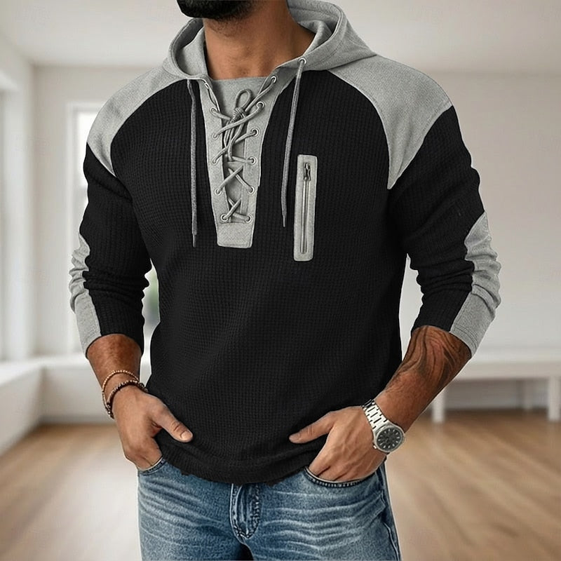 Kapuzenpullover für Herren mit bequemem Schnitt