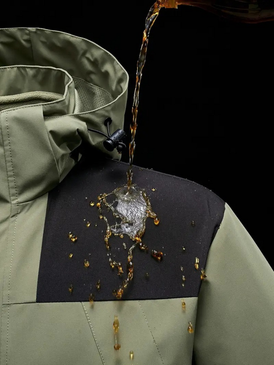 Men's 3-Layer Winter Jacket with Classic Design 